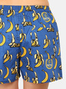 Styx Gelb und blau gemusterte Damen-Schlafshorts Styx Bananas