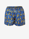 Styx Gelb und blau gemusterte Damen-Schlafshorts Styx Bananas