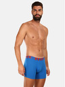 Styx Dreier-Set Herren-Boxershorts in Weiß, Blau und Grau Styx