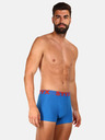 Styx Dreier-Set Herren-Boxershorts in grau, weiß und blau Styx