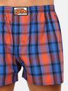 Styx Orange und blau karierte Shorts für Männer von Styx