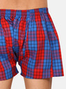 Styx Rot und blau karierte Shorts für Herren Styx