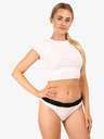 Styx Weißer Damen-Tanga mit Spitze Styx