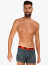 Styx Schwarzer gemusterter Boxerslip für Männer Styx
