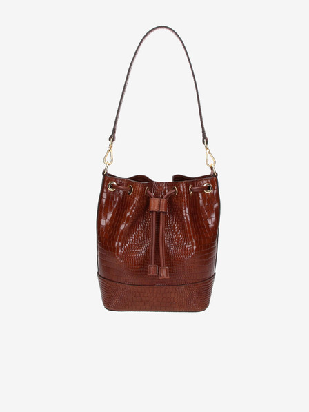 Elega Braune Damen Ledertasche Elega Riches