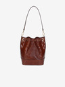 Elega Braune Damen Ledertasche Elega Riches