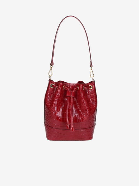 Elega Elega Riches Rote Damen Ledertasche