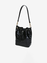 Elega Schwarze Damen-Ledertasche Elega Riches