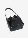 Elega Schwarze Damen-Ledertasche Elega Riches