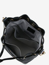 Elega Schwarze Damen-Ledertasche Elega Riches