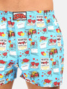 Styx Türkisfarbene Styx-Valentine's-Day-Shorts für Herren