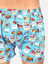 Styx Türkisfarbene Styx-Valentine's-Day-Shorts für Herren