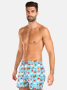 Styx Türkisfarbene Styx-Valentine's-Day-Shorts für Herren