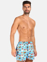 Styx Türkisfarbene Styx-Valentine's-Day-Shorts für Herren