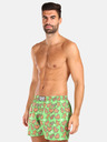 Styx Hellgrüne Herren-Weihnachts-Shorts Styx Christmas Gingerbread
