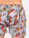 Styx Orange & Graue Herren Styx Halloween Shorts Sarg