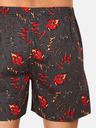 Styx Rot-schwarze Herrenshorts mit Taschen Styx Claws