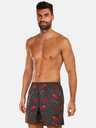 Styx Rot-schwarze Herrenshorts mit Taschen Styx Claws