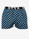 Styx Türkis und blau gepunktete Styx Shorts für Herren