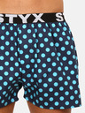 Styx Türkis und blau gepunktete Styx Shorts für Herren