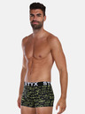 Styx Gelbe und schwarze Herren-Boxershorts Styx Physics