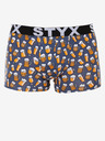 Styx Grauer gemusterter Boxerslip für Männer Styx Beer