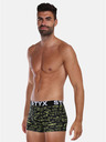 Styx Gelb-schwarz gemusterte Herren Boxershorts Styx Physics