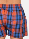 Styx Orange und blau karierte Shorts für Männer von Styx