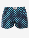 Styx Dunkelblaue Herren-Polka Dot Shorts Styx