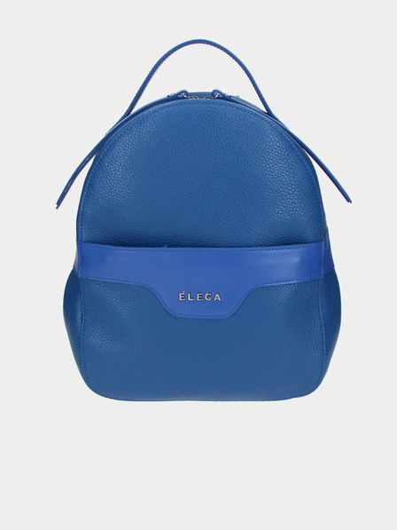 Elega Blau Damen Lederrucksack Elega Festy
