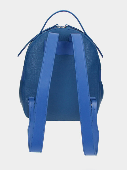 Elega Blau Damen Lederrucksack Elega Festy