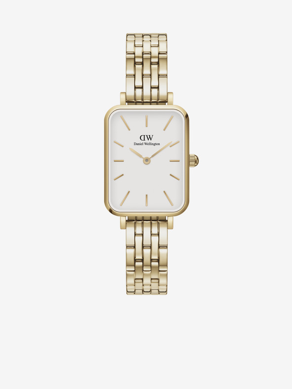 Daniel Wellington Damenuhr in Gold Daniel Wellington Uhr QUADRO