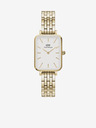 Daniel Wellington Damenuhr in Gold Daniel Wellington Uhr QUADRO
