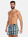 Styx Blau-schwarz karierte Shorts für Männer von Styx