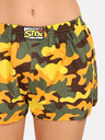 Styx Gelbe Damen-Camouflage-Shorts Styx Art