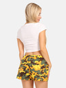 Styx Gelbe Damen-Camouflage-Shorts Styx Art