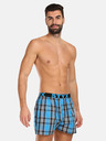 Styx Blau karierte Shorts Styx für Herren