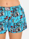 Styx Blaue Damen-Shorts Styx art Music
