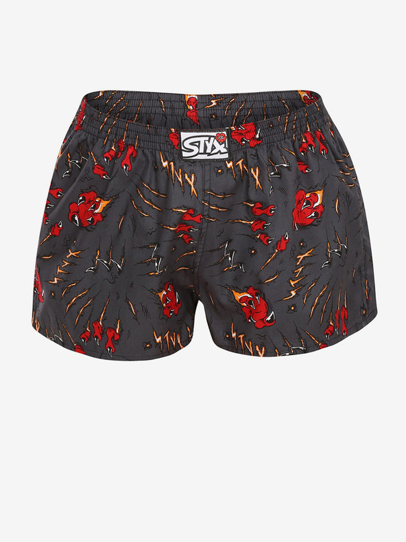 Styx Schwarze Damen-Shorts Styx art Claws