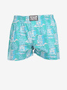 Styx Türkisfarbene Herren-Shorts Styx art Eiswürfel