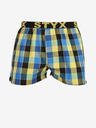 Styx Gelb und blau karierte Shorts für Herren Styx