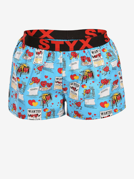 Styx Damen Shorts Styx Kunstsport Gummi Valentinstag Paare