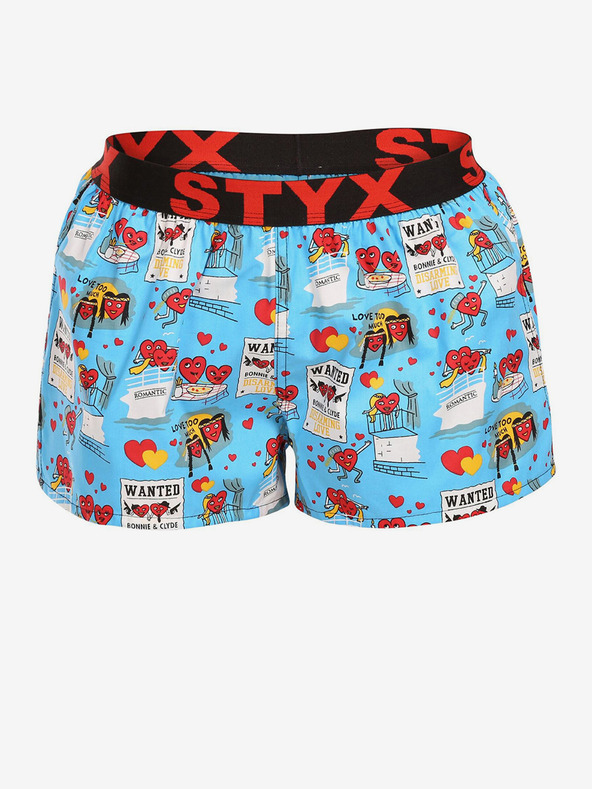 Styx Damen Shorts Styx Kunstsport Gummi Valentinstag Paare