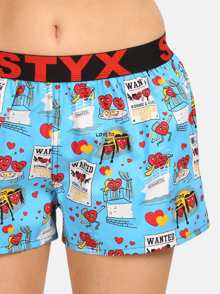 Styx Damen Shorts Styx Kunstsport Gummi Valentinstag Paare