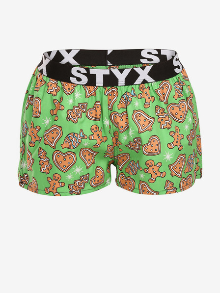 Styx Damen-Boxershorts Styx Art Sport-Gummiband Weihnachten Lebkuchen