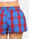 Styx Rot und Blau karierte Damen-Shorts Styx