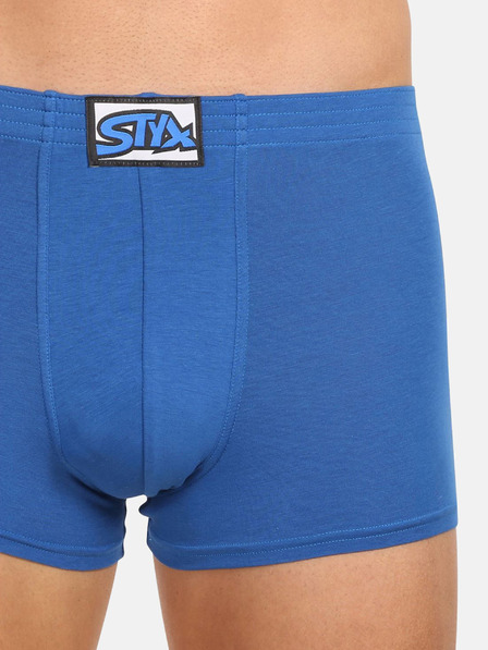 Styx Blaue Herren Boxershorts Styx