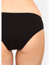 Nedeto Set aus fünf Damen-Slips in schwarz und rosa Nedeto