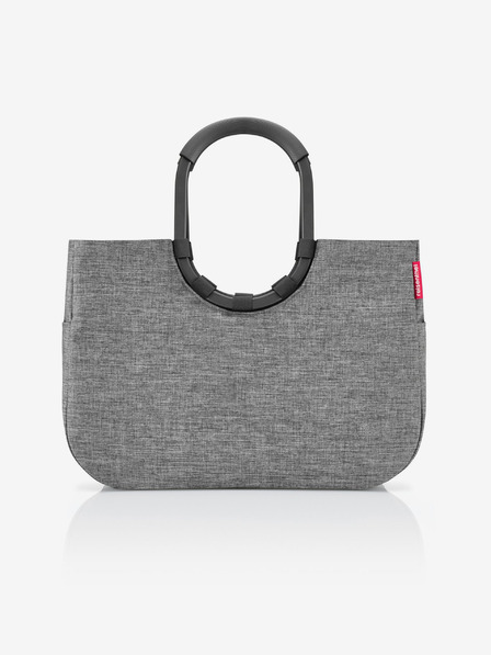 Reisenthel Grau Reisenthel Loopshopper L Frame Frauentasche Twist Silber