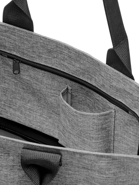 Reisenthel Reisenthel Shopper E1 Grau Grau gestreifte Shopper Tasche